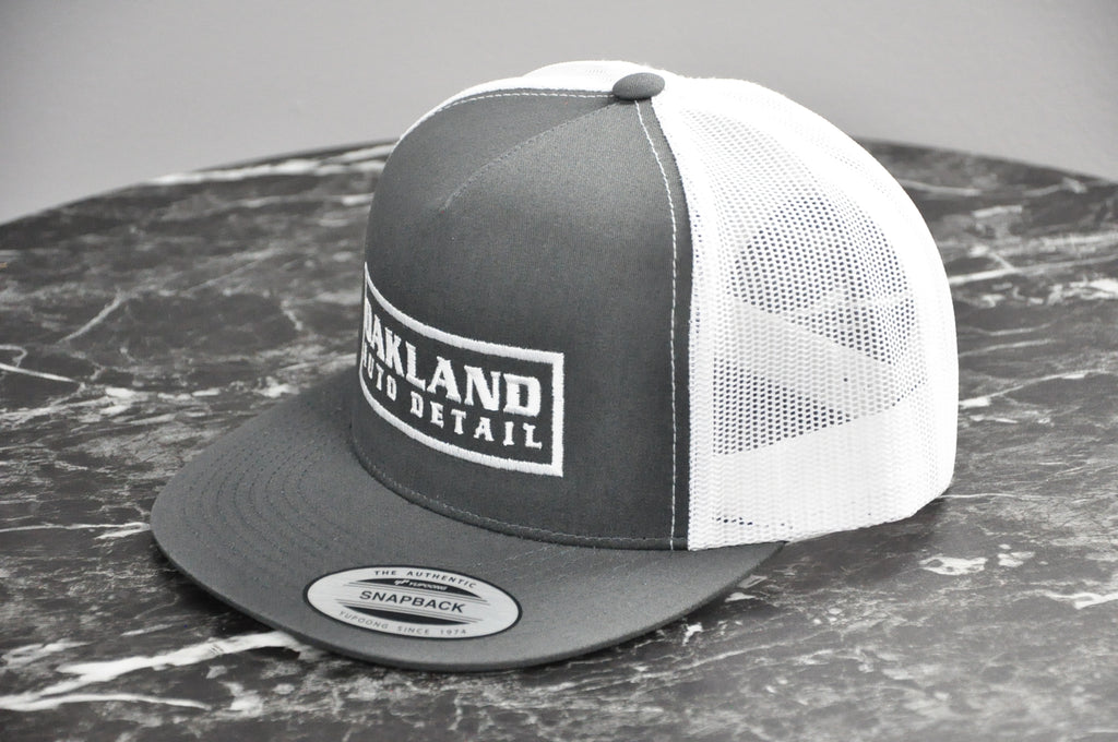 Grey Front/White Mesh Hat