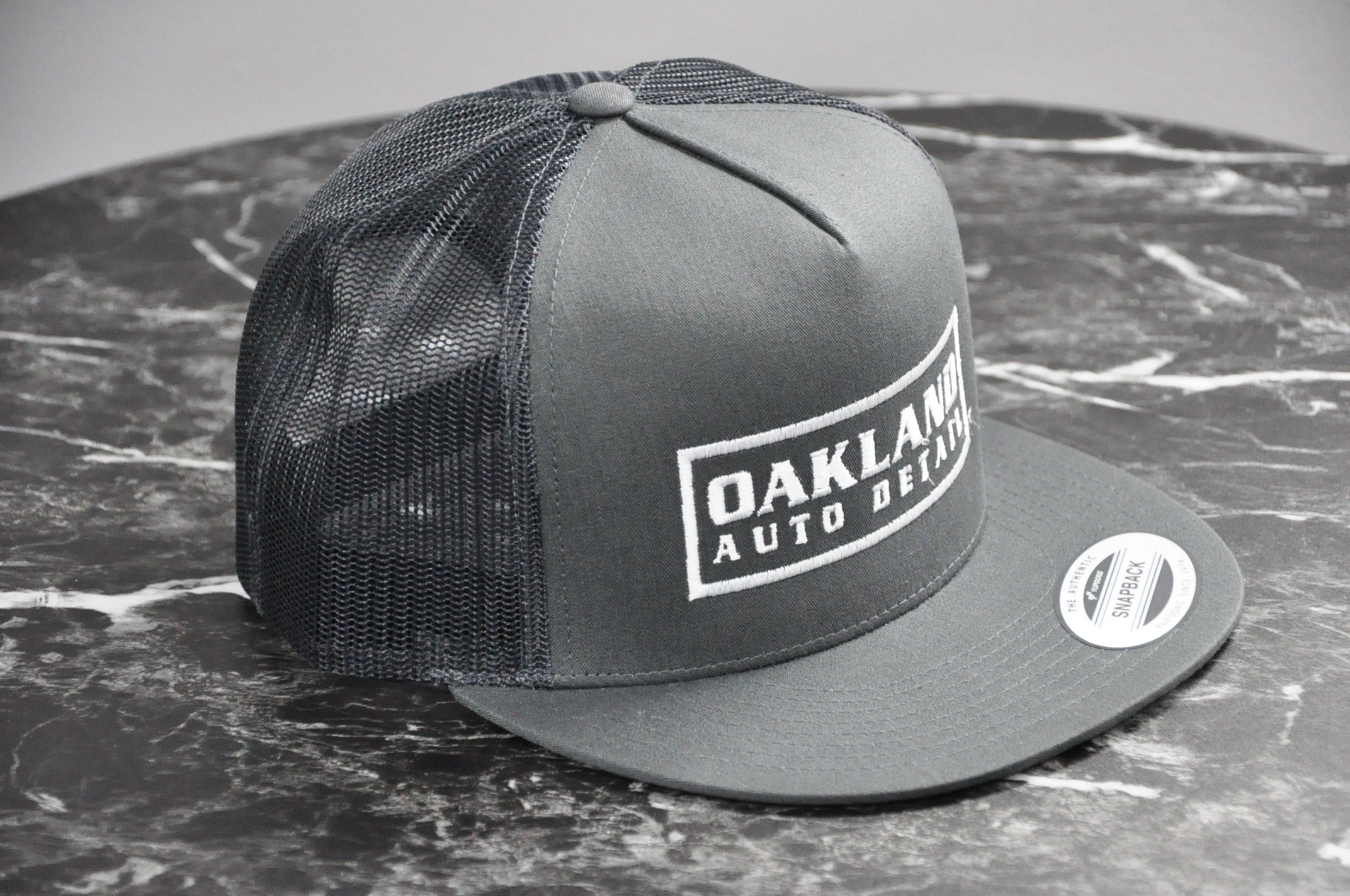 Grey Front/Charcoal Mesh Hat