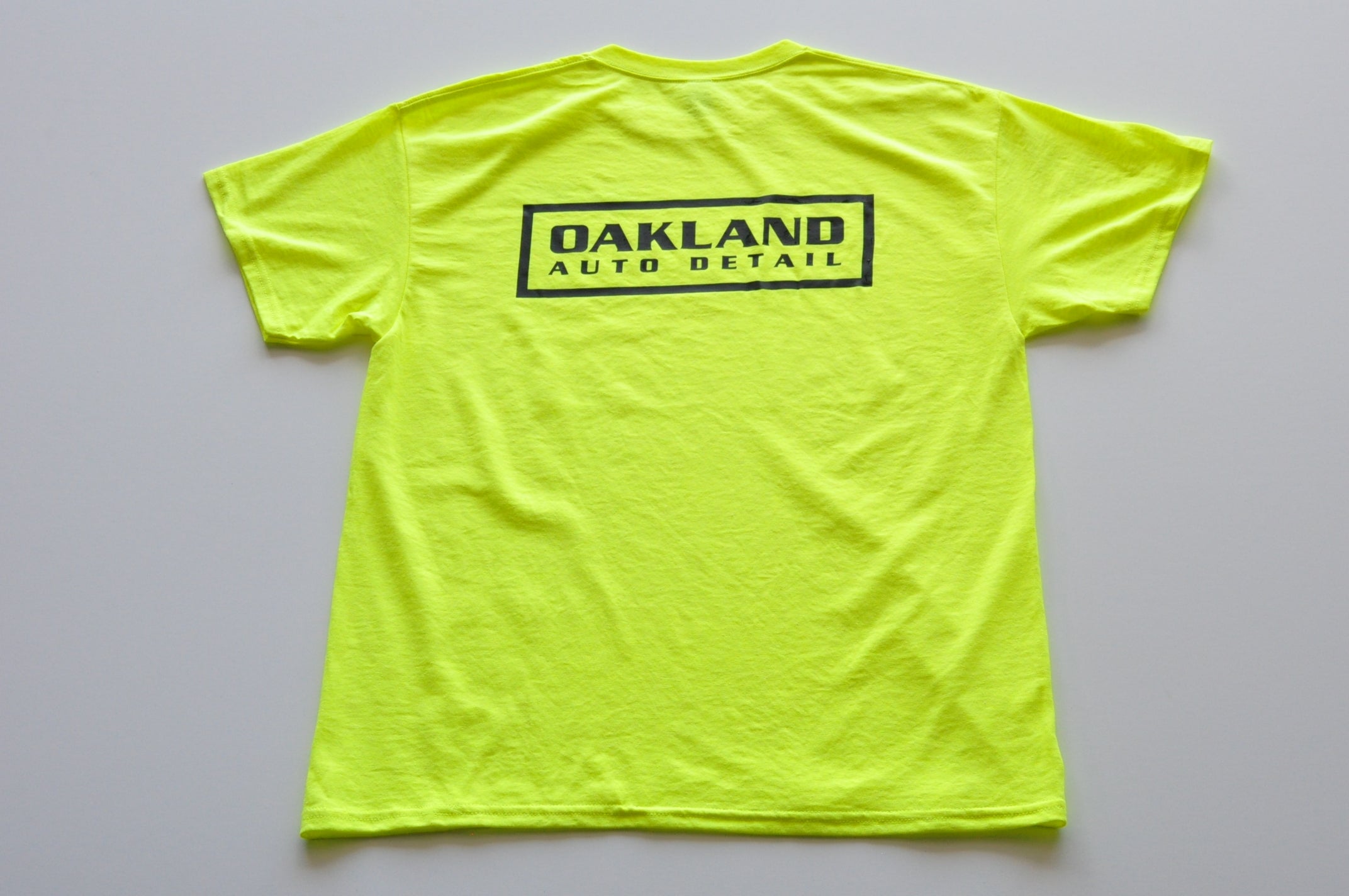 Yellow T-Shirt – Oakland Auto Detail