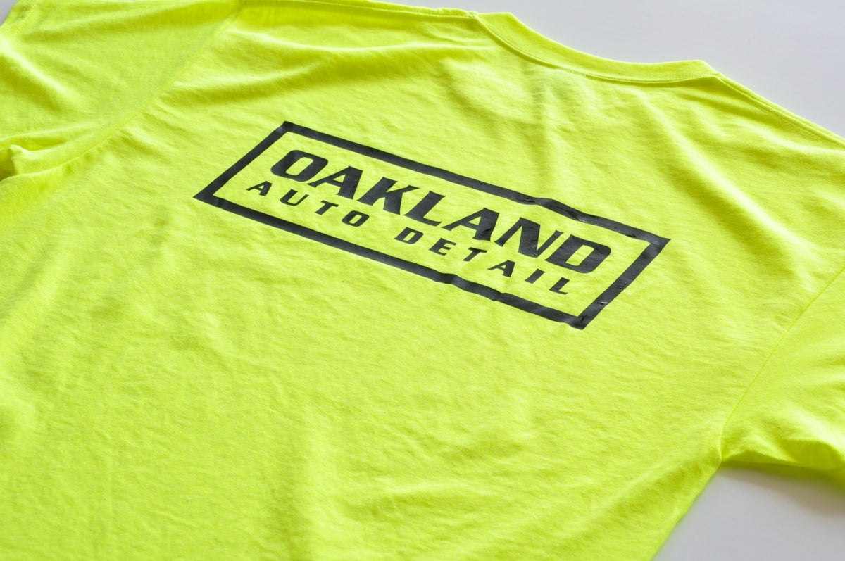 Yellow T-Shirt – Oakland Auto Detail