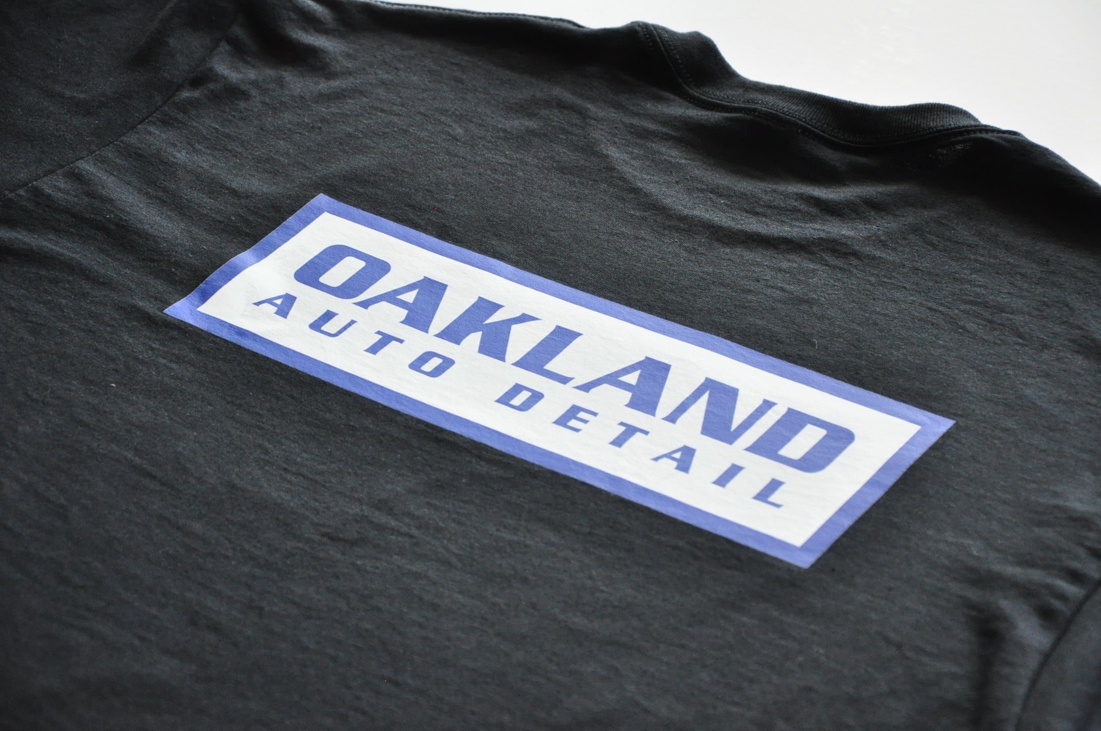 Black T-Shirt – Oakland Auto Detail