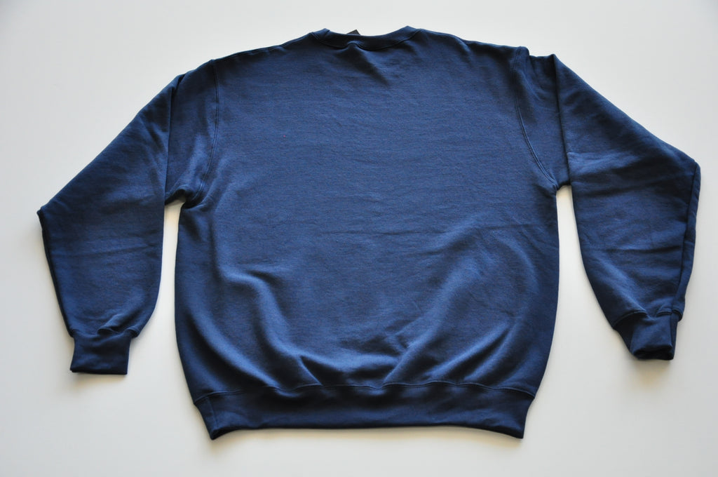 Navy Sweatshirt - Crew Neck -Oakland Auto Detail