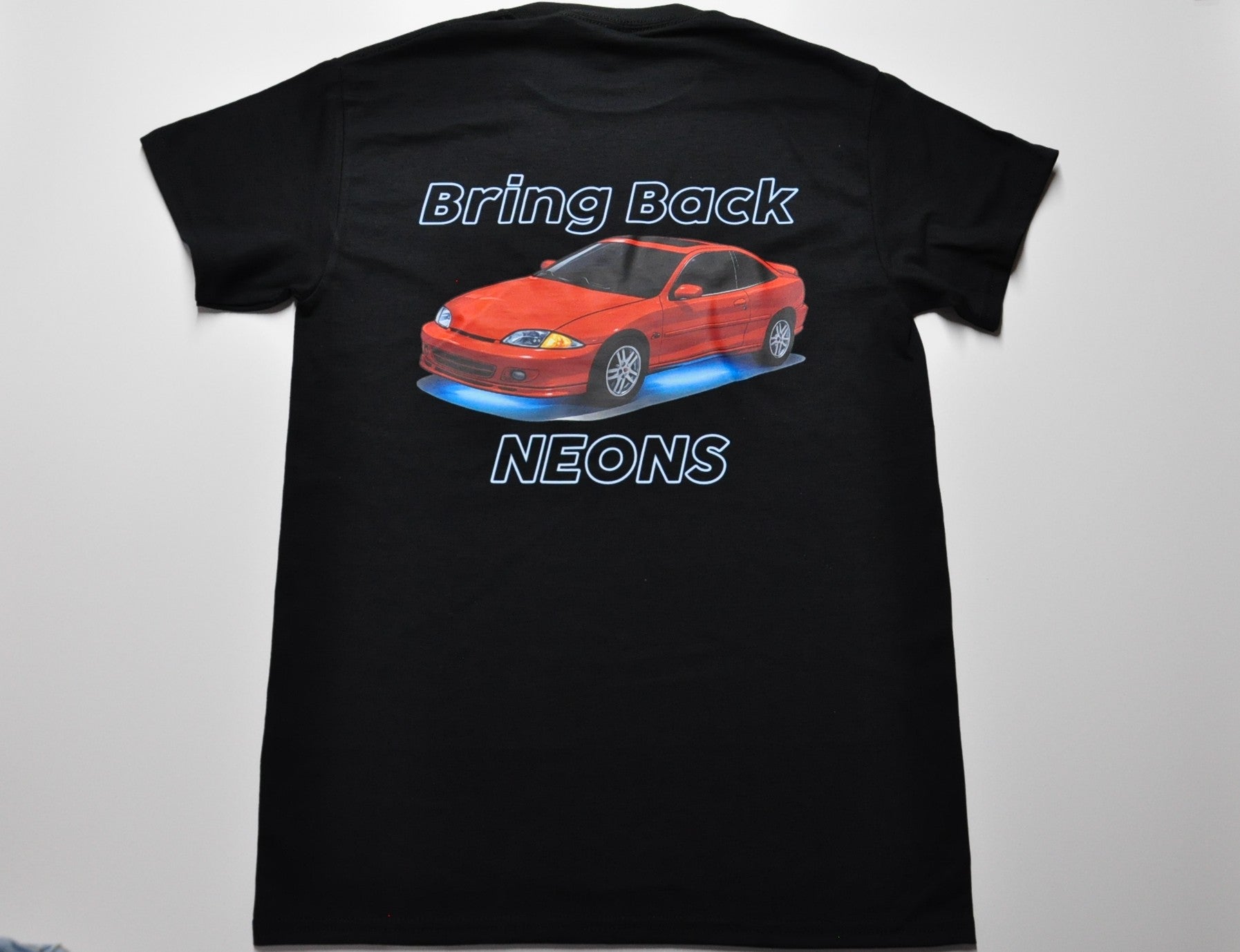 Black T-Shirt - Bring Back Neons