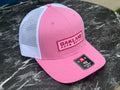 Pink Front/White Mesh Hat