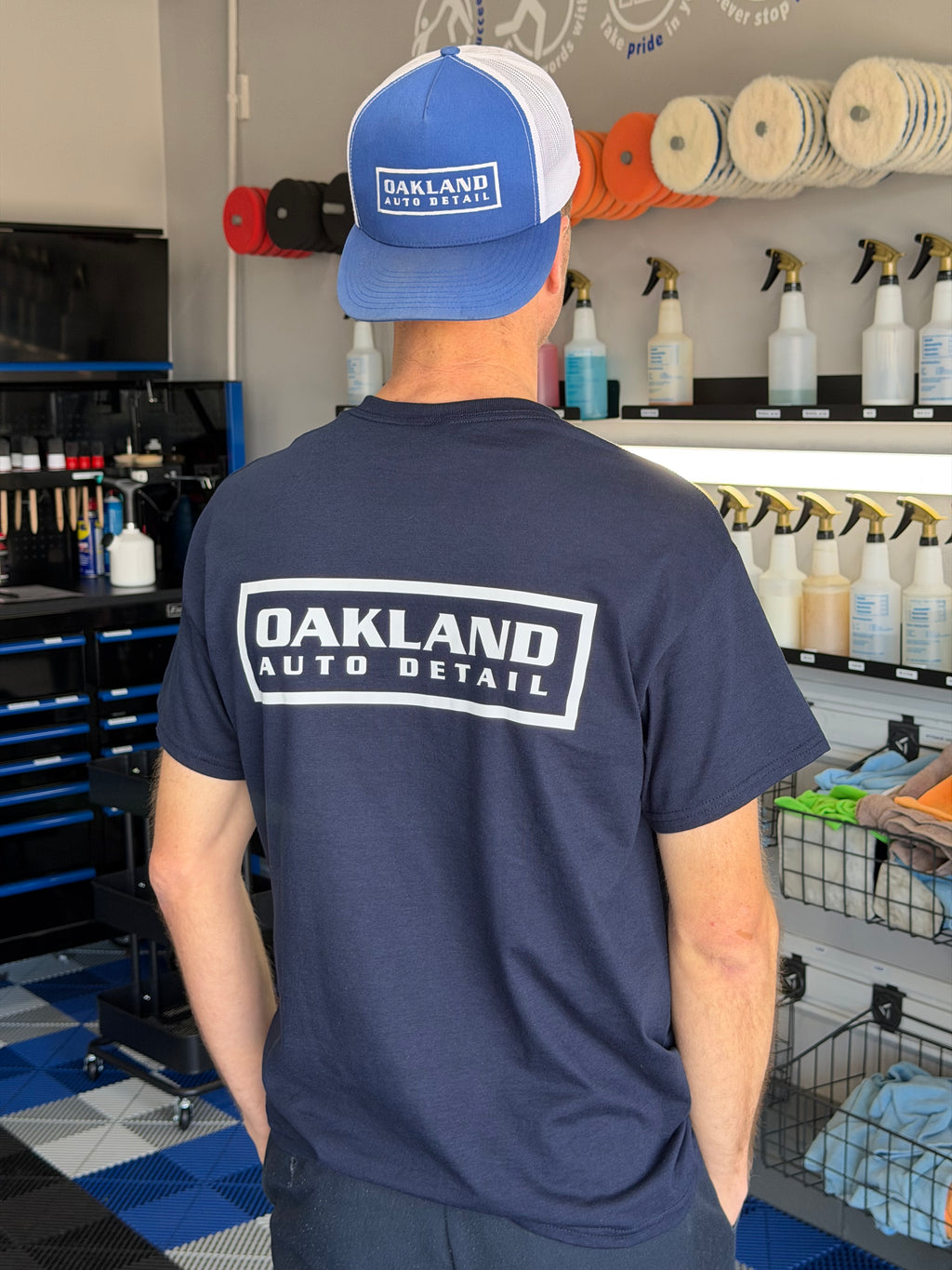 Navy T-Shirt – Oakland Auto Detail