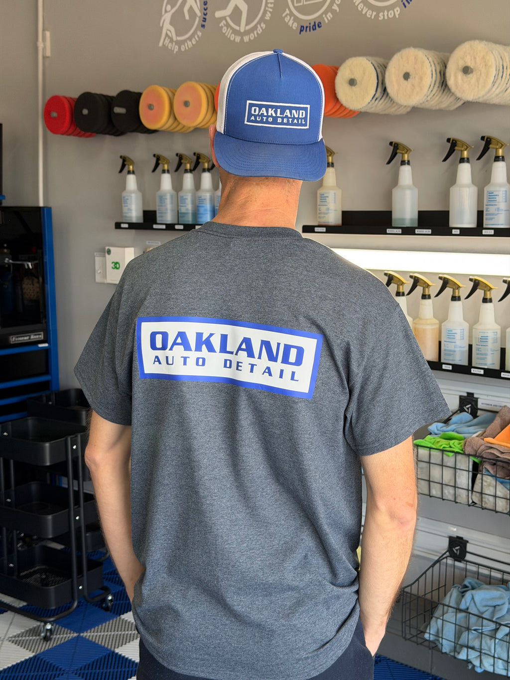 Grey Heather T-Shirt – Oakland Auto Detail