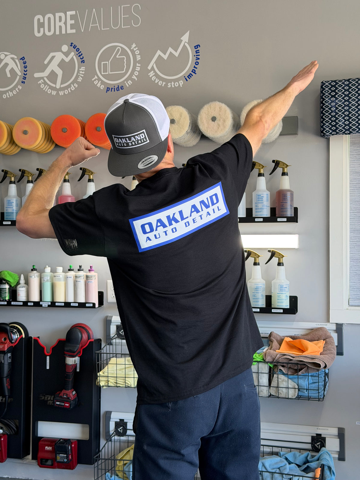 Black T-Shirt – Oakland Auto Detail
