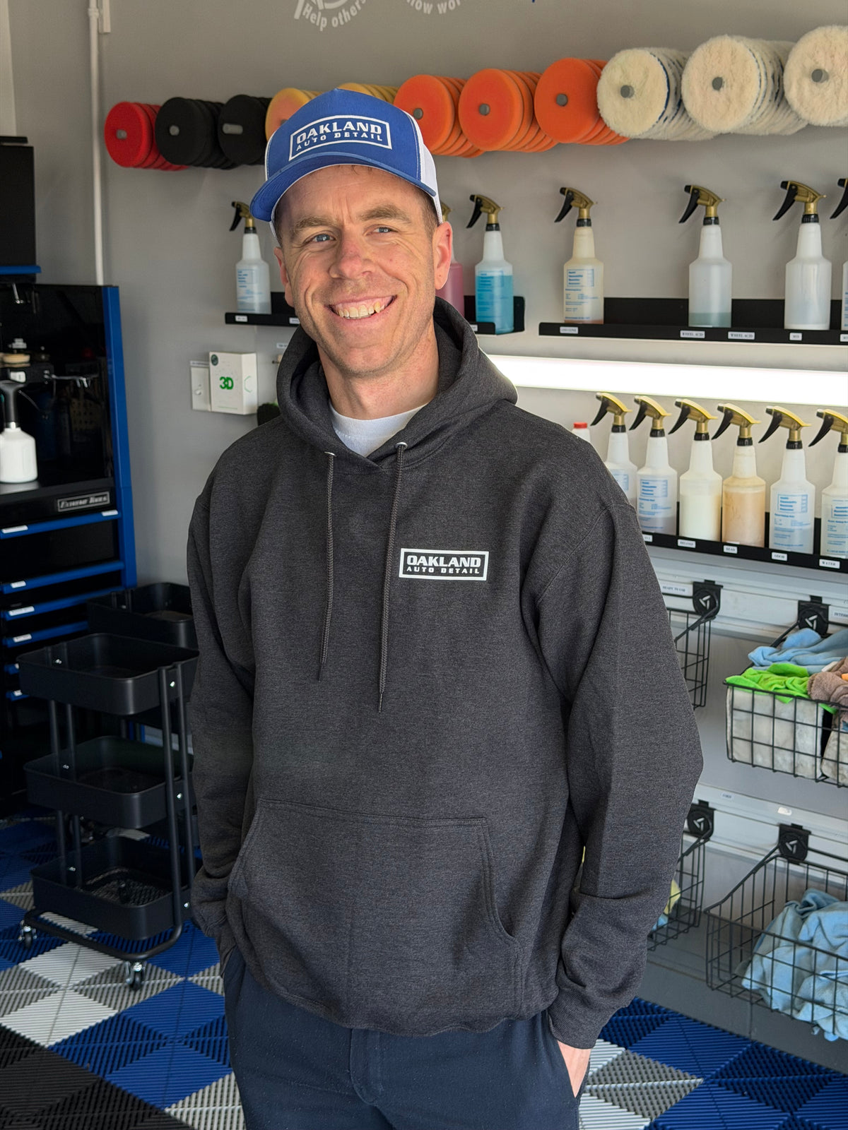 Classic Logo Hoodie – Oakland Auto Detail