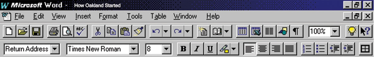 Microsoft Word